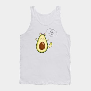 Funny cat Tank Top